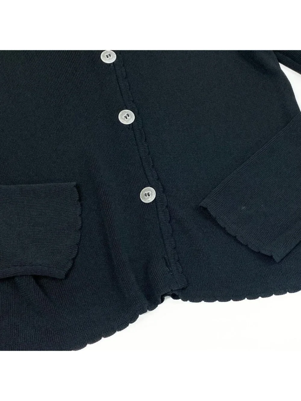 Versace Long Sleeve Knit Cardigan Ribbed